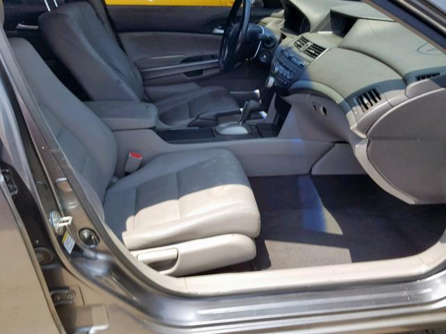 JHMCP26898C051930 - 2008 HONDA ACCORD EXL GRAY photo 5