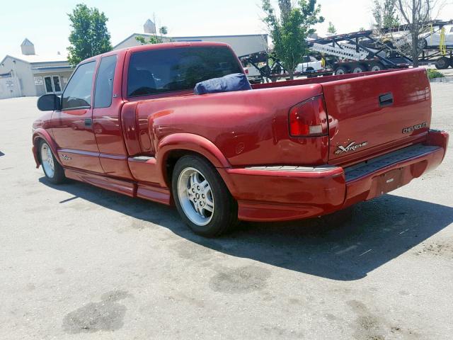 1GCCS19W628109748 - 2002 CHEVROLET S TRUCK S1 RED photo 3
