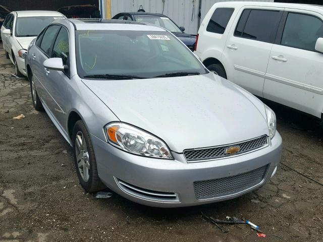 2G1WB5E3XE1161805 - 2014 CHEVROLET IMPALA LIM SILVER photo 1