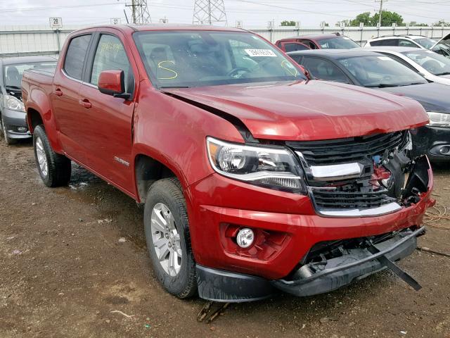 1GCGTCEN0H1211409 - 2017 CHEVROLET COLORADO L RED photo 1