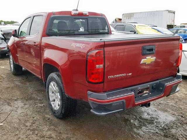 1GCGTCEN0H1211409 - 2017 CHEVROLET COLORADO L RED photo 3