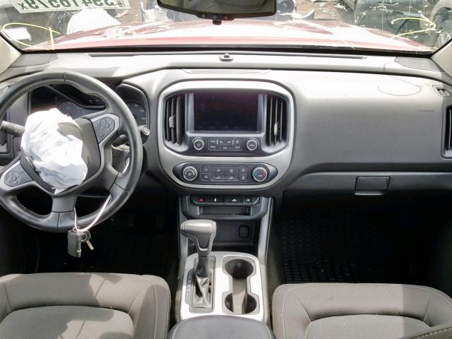 1GCGTCEN0H1211409 - 2017 CHEVROLET COLORADO L RED photo 9