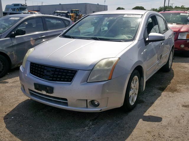 3N1AB61E19L634545 - 2009 NISSAN SENTRA 2.0 SILVER photo 2