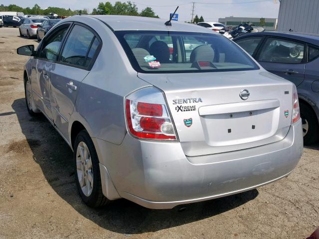 3N1AB61E19L634545 - 2009 NISSAN SENTRA 2.0 SILVER photo 3