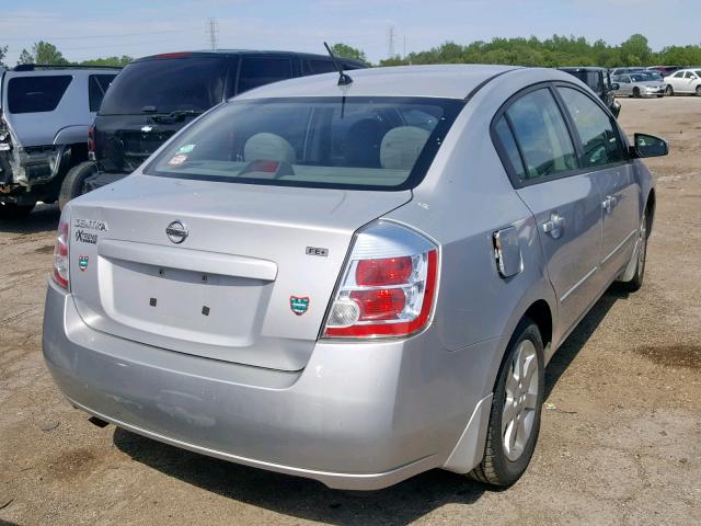 3N1AB61E19L634545 - 2009 NISSAN SENTRA 2.0 SILVER photo 4