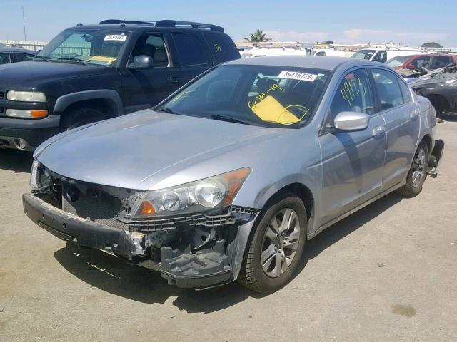 1HGCP2F42BA099935 - 2011 HONDA ACCORD LXP SILVER photo 2