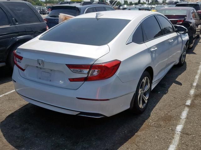 1HGCV1F50JA178284 - 2018 HONDA ACCORD EXL WHITE photo 4