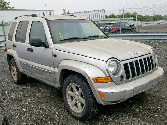 1J4GK58K36W199878 - 2006 JEEP LIBERTY LI SILVER photo 1