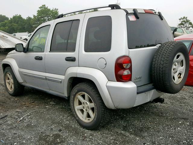 1J4GK58K36W199878 - 2006 JEEP LIBERTY LI SILVER photo 3