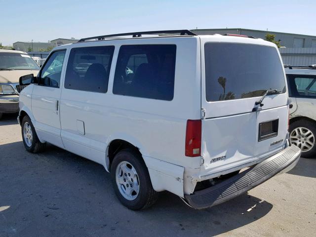 1GNDM19X65B107438 - 2005 CHEVROLET ASTRO WHITE photo 3