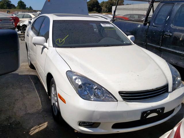 JTHBF30G720078430 - 2002 LEXUS ES 300 WHITE photo 1