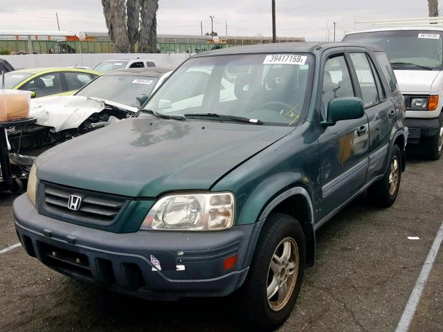 JHLRD17651S006526 - 2001 HONDA CR-V EX GREEN photo 2