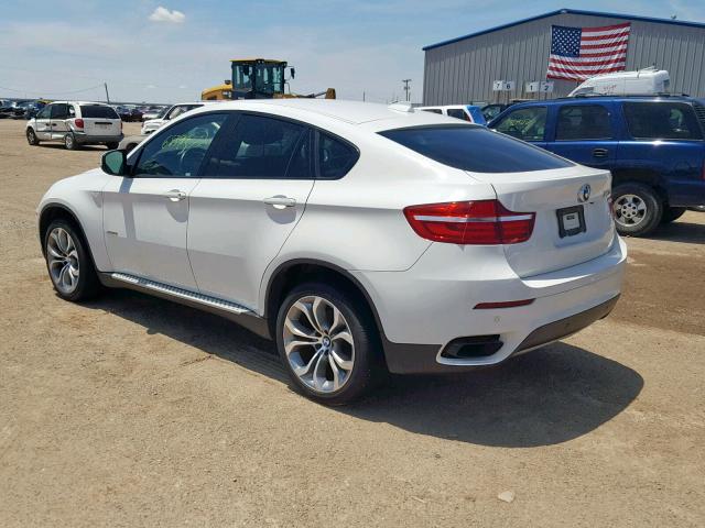 5UXFG8C52DL591981 - 2013 BMW X6 XDRIVE5 WHITE photo 3