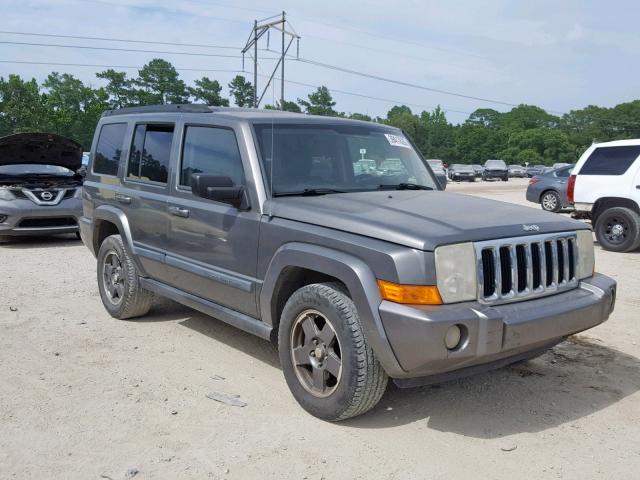 1J8HH48N78C151424 - 2008 JEEP COMMANDER GRAY photo 1
