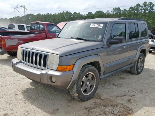 1J8HH48N78C151424 - 2008 JEEP COMMANDER GRAY photo 2