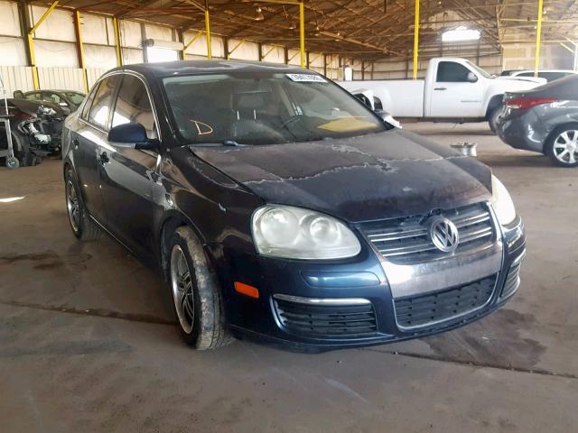 3VWFT71KX6M850926 - 2006 VOLKSWAGEN JETTA TDI BLUE photo 1