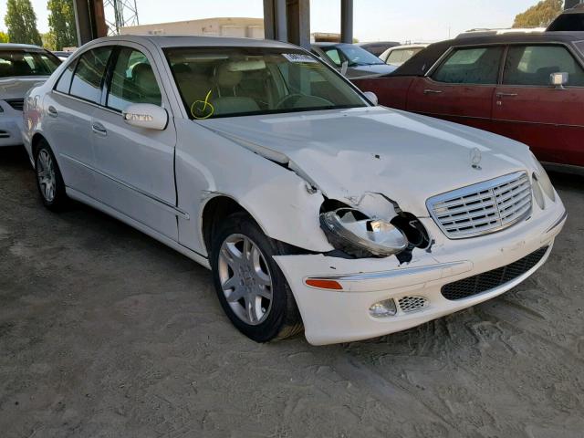 WDBUF65JX3A255501 - 2003 MERCEDES-BENZ E 320 WHITE photo 1