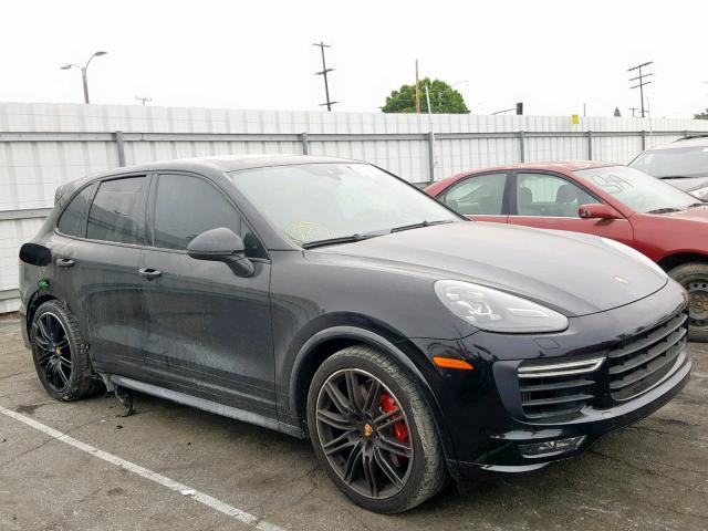 WP1AD2A22GLA78467 - 2016 PORSCHE CAYENNE GT BLACK photo 1