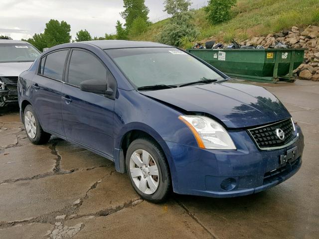 3N1AB61EX8L660947 - 2008 NISSAN SENTRA 2.0 BLUE photo 1