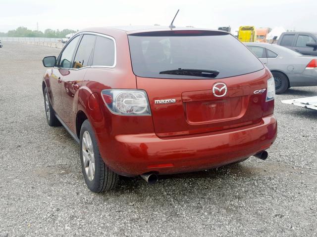 JM3ER293970145771 - 2007 MAZDA CX-7 MAROON photo 3