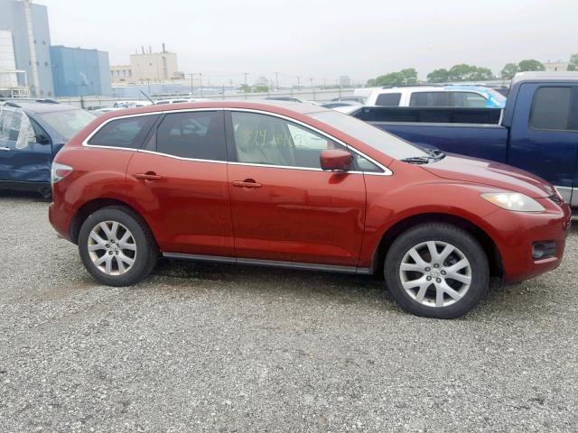 JM3ER293970145771 - 2007 MAZDA CX-7 MAROON photo 9