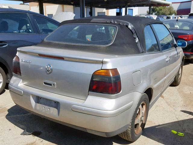 3VWDC21VXYM805363 - 2000 VOLKSWAGEN CABRIO GLS GOLD photo 4