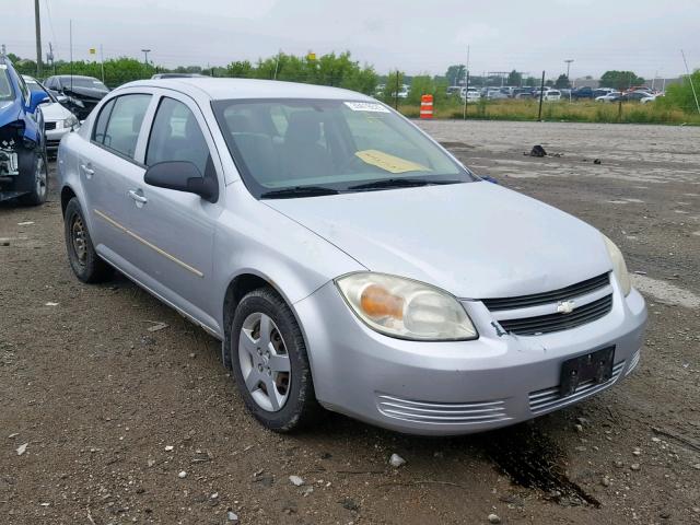 1G1AK54F557521197 - 2005 CHEVROLET COBALT SILVER photo 1