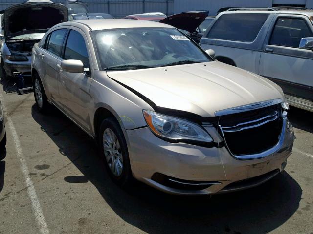 1C3CCBAB9DN569006 - 2013 CHRYSLER 200 LX CHARCOAL photo 1