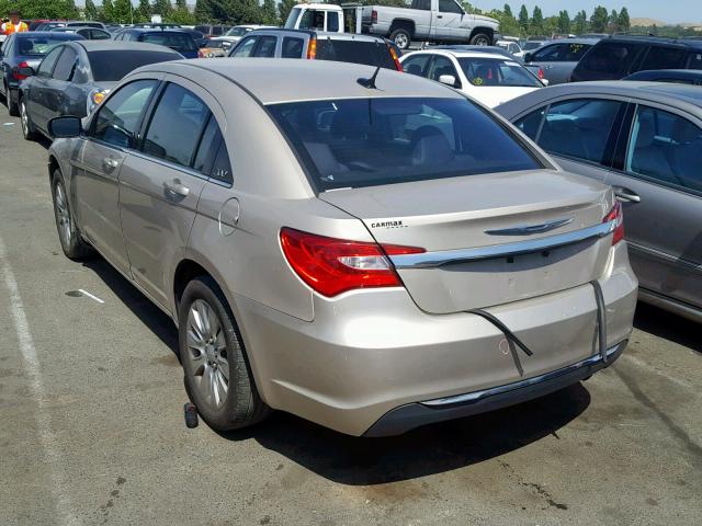 1C3CCBAB9DN569006 - 2013 CHRYSLER 200 LX CHARCOAL photo 3