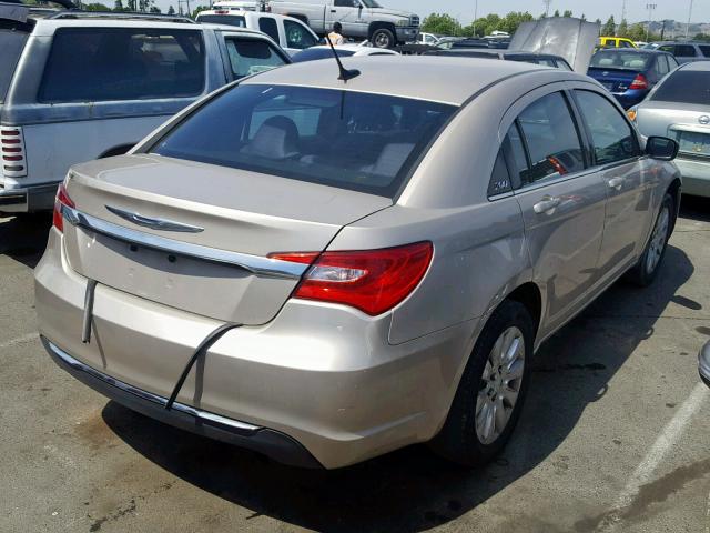 1C3CCBAB9DN569006 - 2013 CHRYSLER 200 LX CHARCOAL photo 4