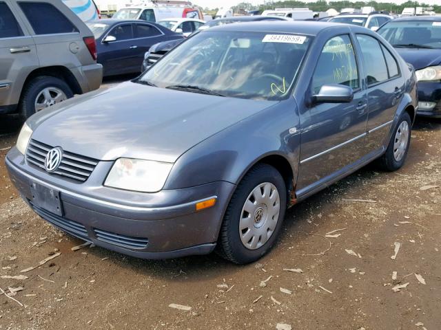 3VWRA69M65M019778 - 2005 VOLKSWAGEN JETTA GL GRAY photo 2