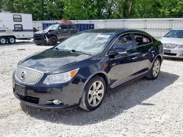 1G4GC5ED5BF192090 - 2011 BUICK LACROSSE C BLACK photo 2