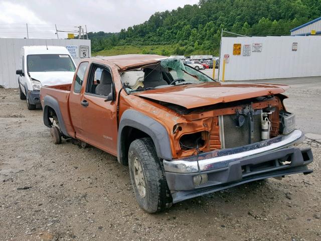 1GCDT198448177861 - 2004 CHEVROLET COLORADO ORANGE photo 1