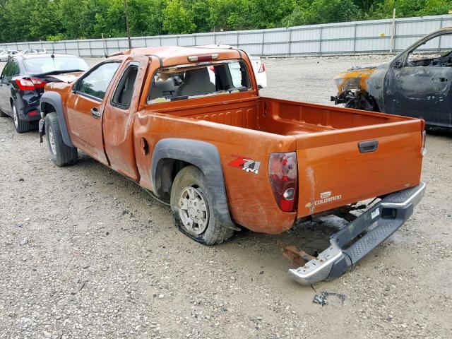 1GCDT198448177861 - 2004 CHEVROLET COLORADO ORANGE photo 3