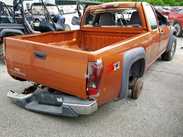 1GCDT198448177861 - 2004 CHEVROLET COLORADO ORANGE photo 4