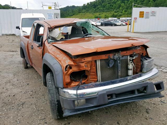 1GCDT198448177861 - 2004 CHEVROLET COLORADO ORANGE photo 9