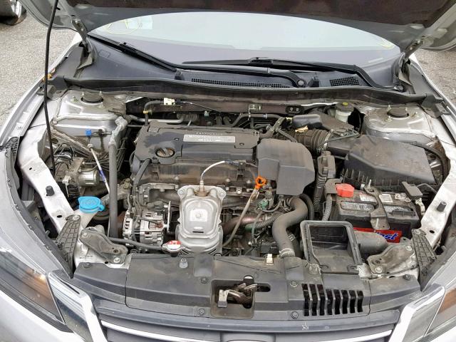 1HGCR2F34DA069551 - 2013 HONDA ACCORD LX SILVER photo 7