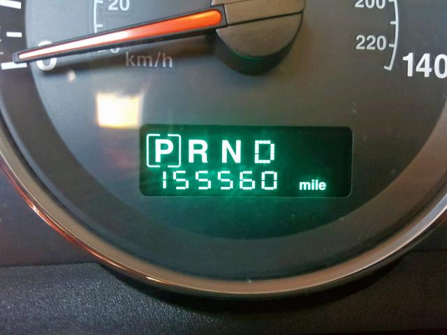 1J8HG58237C536850 - 2007 JEEP COMMANDER BLACK photo 8