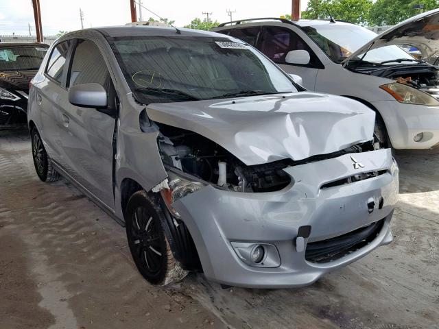 ML32A3HJ4EH016315 - 2014 MITSUBISHI MIRAGE DE SILVER photo 1