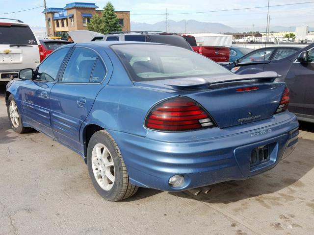 1G2NE52E0XM788105 - 1999 PONTIAC GRAND AM S BLUE photo 3
