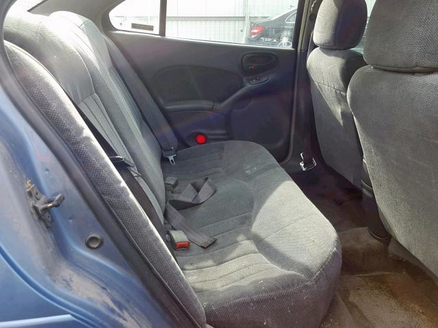 1G2NE52E0XM788105 - 1999 PONTIAC GRAND AM S BLUE photo 6