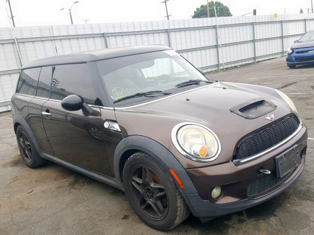 WMWMM33539TP91146 - 2009 MINI COOPER S C BROWN photo 1