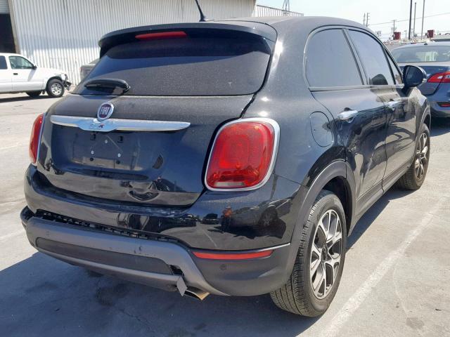 ZFBCFXCT5GP377020 - 2016 FIAT 500X TREKK BLACK photo 4