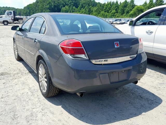 1G8ZV57737F125150 - 2007 SATURN AURA XR SILVER photo 3