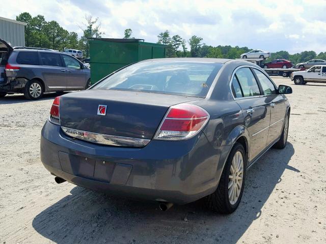 1G8ZV57737F125150 - 2007 SATURN AURA XR SILVER photo 4