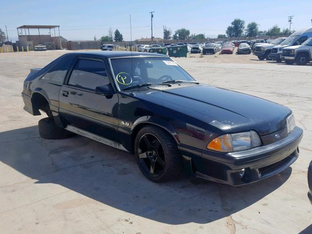 1FACP42E4PF210624 - 1993 FORD MUSTANG GT BLACK photo 1