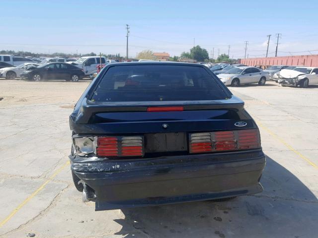 1FACP42E4PF210624 - 1993 FORD MUSTANG GT BLACK photo 9