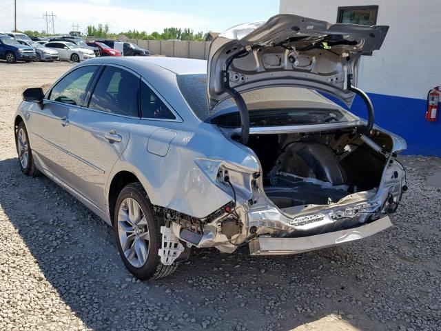 4T1BZ1FB2KU017905 - 2019 TOYOTA AVALON XLE SILVER photo 3