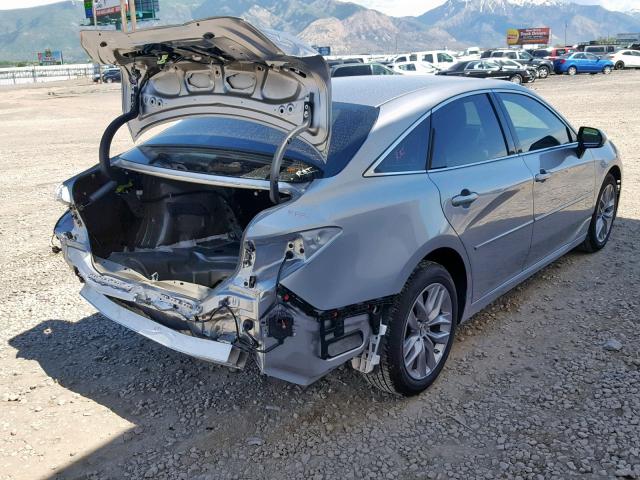 4T1BZ1FB2KU017905 - 2019 TOYOTA AVALON XLE SILVER photo 4