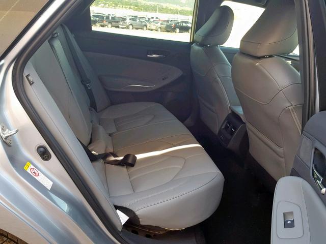 4T1BZ1FB2KU017905 - 2019 TOYOTA AVALON XLE SILVER photo 6